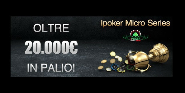 Su Titanbet arrivano le iPoker Micro Series: 14 tornei per 20.000€ garantiti!