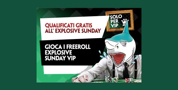 I Freeroll VIP di Paddy Power: ogni giovedì tre ticket in palio per l’Explosive Sunday!