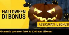 Su bwin casinò arrivano gli Halloween Bonus: in palio fino a 1200€ in bonus!