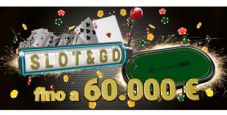 Su Lottomatica.it Poker arrivano gli Slot&Go: fino a 60.000€ in palio in pochi minuti di gioco!