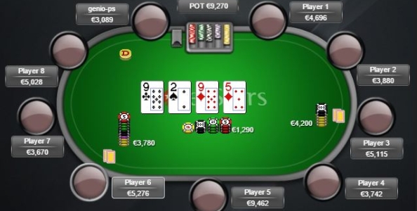 Calla la 10-bet turn e folda river: Castelluccio testimone di uno spot nosense all’evento #30 ICOOP!