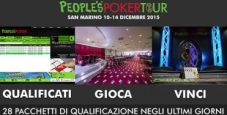 People’s Poker Tour: super settimana per le qualifiche online