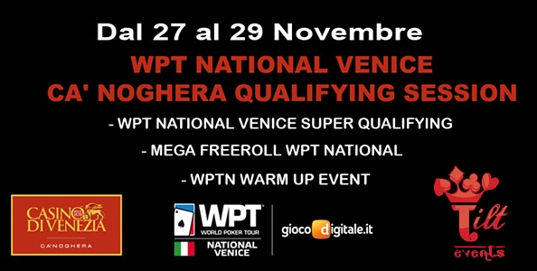 Bei tornei e satelliti per il WPTN Venezia: a Ca’ Noghera è in arrivo un week-end di grande poker!