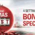 Su PokerStars.it arriva la Casinò X-Mas Fest: 4 settimane di bonus speciali e a gennaio un torneo da 10.000€ GTD!