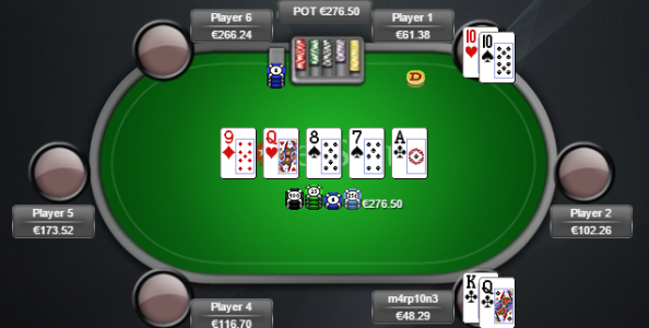 Cash Game Analysis – Una mano giocata da Francesco “M4rp10n3” Lacriola