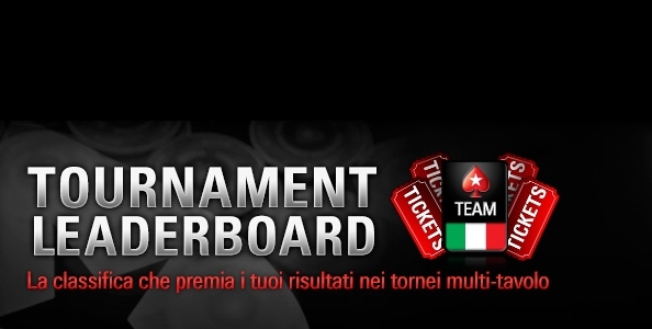 TLB PokerStars – I premi delle classifiche mensili e annuali per il 2016