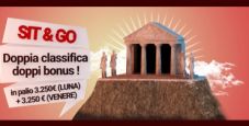 Su Lottomatica.it classifiche bisettimanali per i sit&go, montepremi complessivo di 6500€!