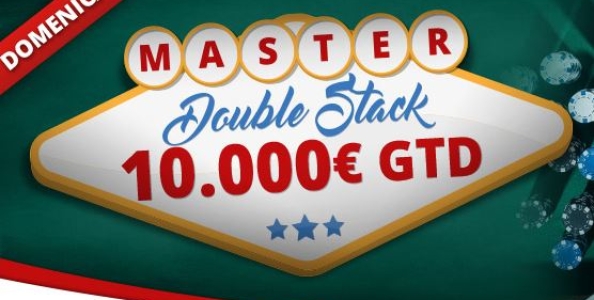 Su PokerYes il Master Double Stack torna da 10.000€ garantiti!