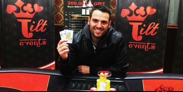 Marvin Santandrea vince il Sanremo Poker Open, terzo Daniele Mazzia