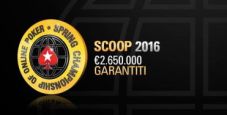 Main Event SCOOP day 1 – Comanda “troy118”, si lotta per un premio da 100.000 €!