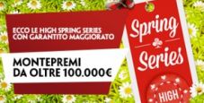 High Spring Series su PaddyPower: 16 eventi per oltre 100.000€ garantiti!