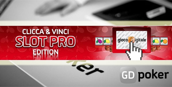 Piovono bonus sulle slot di Gioco Digitale con “Clicca e vinci – Slot Pro Edition”!