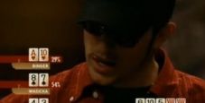 Punti di vista MTT – Main event WSOP 2006: Wasicka folda straight flush draw al flop! Corretto?