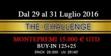 Dal 29 al 31 luglio torna THE CHALLENGE al casinò di Sanremo con 15.000€ garantiti