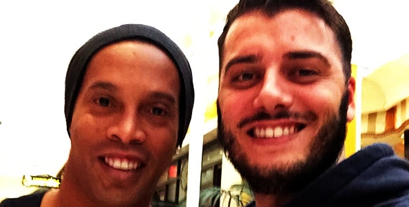 I favolosi incontri di Las Vegas: Federico Petruzzelli e Ronaldinho Gaucho!