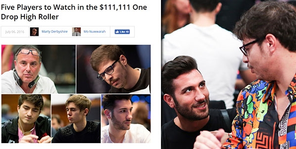 Riflettori puntati su Kanit e Sammartino al 111.111$ High Roller One Drop WSOP! Suriano in dubbio