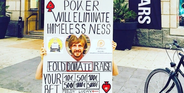 “Il poker eliminerà i problemi dei senzatetto” fuori dall’EPT una nuova iniziativa di beneficenza di Andrew Funk