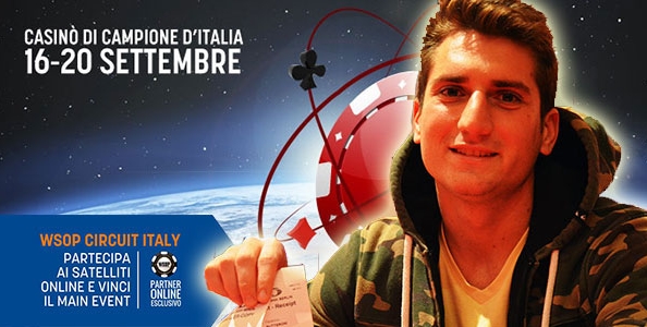 I consigli di Federico Butteroni per qualificarsi al WSOP Circuit Campione coi satelliti Snai