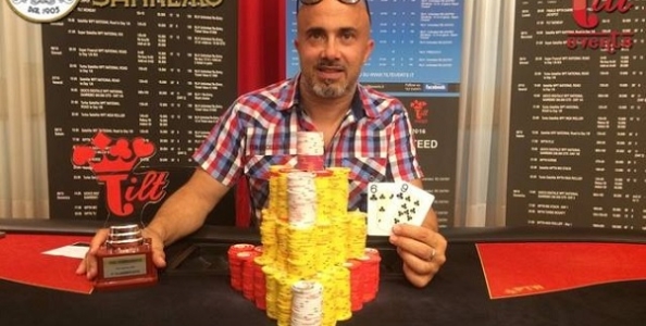 Raffaele Suppa vince The Challenge e in riviera ci si tuffa subito nella Sanremo Poker Bay