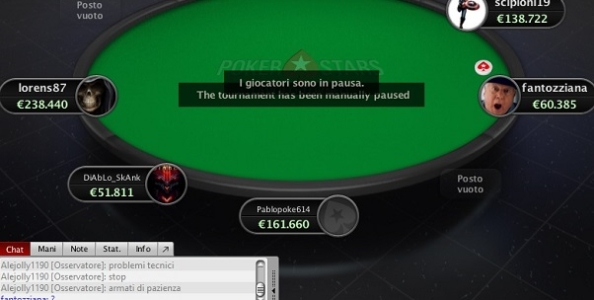 “Rimborsi a tutti i giocatori coinvolti” Dopo i disagi di ieri PokerStars rassicura i player