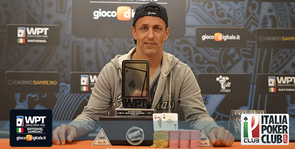 Christophe Bouziane vince il WPT National Sanremo davanti a Paolo Bonfanti!