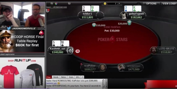 A carte scoperte: Negreanu e Somerville analizzano il tavolo finale WCOOP vinto dal canadese in heads-up su Blom!