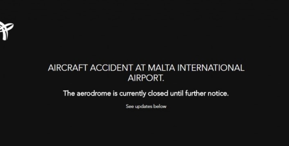 Un grave incidente blocca l’aeroporto di Malta! Problemi per gli ultimi arrivi all’EPT?