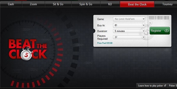Beat the clock mania: come affrontare al meglio il nuovo format hyper-turbo di PokerStars?