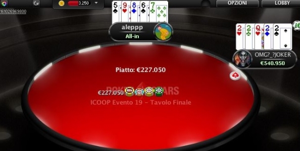 ICOOP PokerStars – Andrea Carini è campione 5-Card Draw, ‘Visdiabuli’ vince l’8-Game!