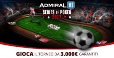 ‘Admiral Series of Poker’: piazza una scommessa sportiva da 5€ e gioca il freeroll da 3.000€ garantiti!