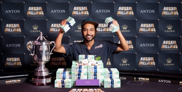 Aussie Millions: impresa di Shurane Vijayaram, vince il titolo dopo essersi qualificato con un satellite da 130$!