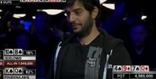 Foudoulakis, il player più pessimista delle WSOP: invoca scala per l’avversario e il river lo punisce!