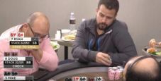 Polk ci mostra un pazzesco 7-way pot al cash 50-100$! Vince con full Ryan Fee contro colore e scala