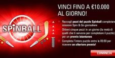 Spinball PokerStars – Completa il Flipper per vincere premi fino a 10.000€!