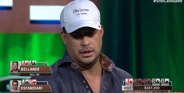 Jean Robert Bellande: “Ho perso un milione e mezzo contro Leon Tsoukernik ubriaco marcio!”