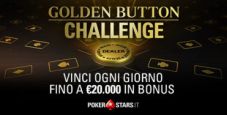 Vinci fino a 20.000€ al giorno con la Golden Button Challenge di PokerStars!