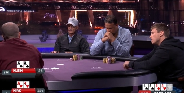 Matt Kirk scoppia gli assi a Bill Klein e vince un pot da $979,600 nel nuovo Poker After Dark!