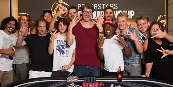 Tripletta da sogno! Sander van Wesemael vince per la terza volta consecutiva la PokerStars Cup