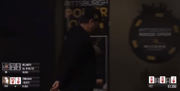 Hellmuth perde con trips contro colore e tilta! Polk boccia la sua condotta nello spot