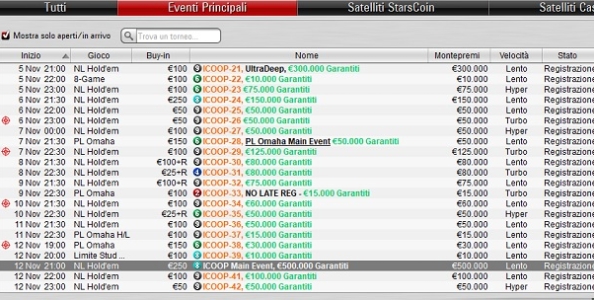 Confrontiamo gli ultimi COOP nazionali di PokerStars prima della nuova liquidità. L’Italia ha i numeri migliori!