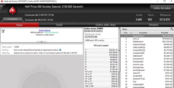 Report MTT domenicali – Antonio Mula batte Vito Planeta nello Special! Sonnino vince il Super Sunday