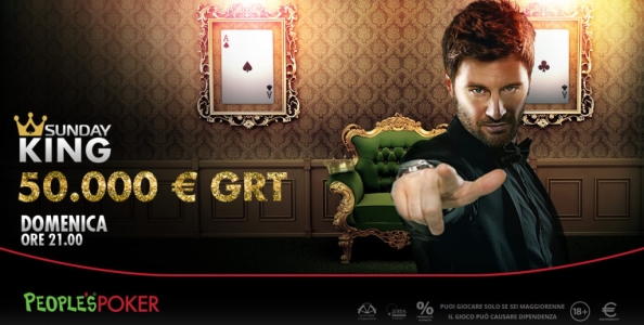 Su People’s Poker torna il Sunday King 50.000€ grt: la guida ai migliori satelliti