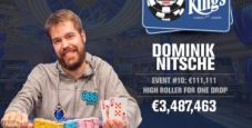 WSOP Europe – Nitsche vince il suo quarto braccialetto! Kanit e Sammartino sfruttano il re-entry nel Main