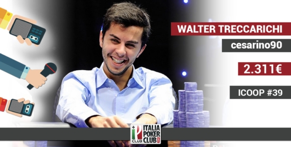 Il primo sigillo ICOOP di Walter ‘cesarino90’ Treccarichi: “Contento della vittoria ma tiltato perchè…”