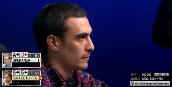 Gianluca Speranza a un soffio dalla leggenda: è runner-up al Main EVENT WSOPE