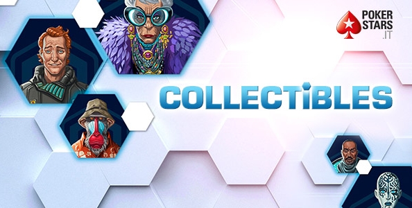 Sono arrivati i Collectibles su PokerStars! Colleziona carte per vincere bonus fino a 3.000€
