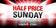 Half Price Sunday – ‘PlayerMs727’ vince l’High Roller, 3.528 entries allo Special