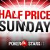 Half Price Sunday – ‘PlayerMs727’ vince l’High Roller, 3.528 entries allo Special
