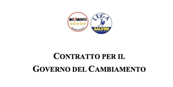 Cosa dice sul gaming il contratto di Governo M5S-Lega?