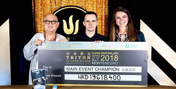 Tedeschi e O’Dwyer al palo: il Main Event Triton Series va a Mikita Badziakouski (2.123.000€)